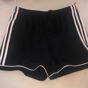 Black adidas shorts